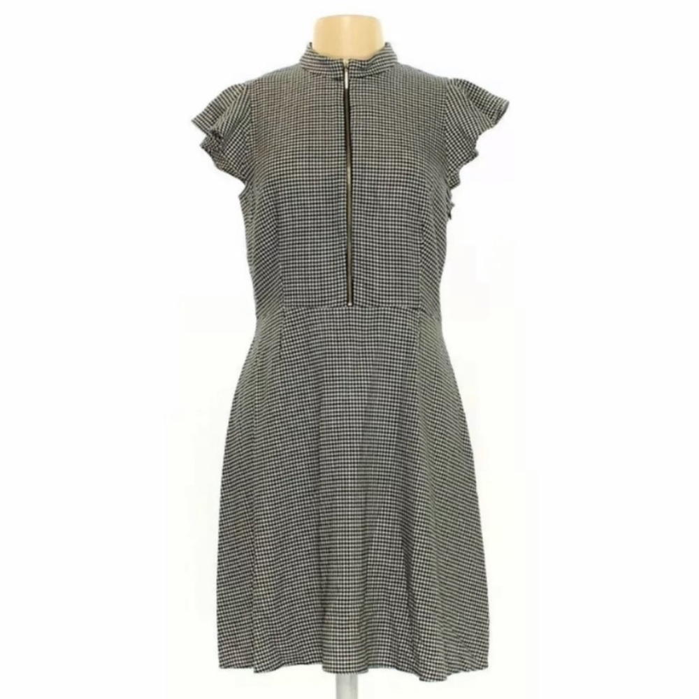 Houndstooth Pattern Dress - image 1